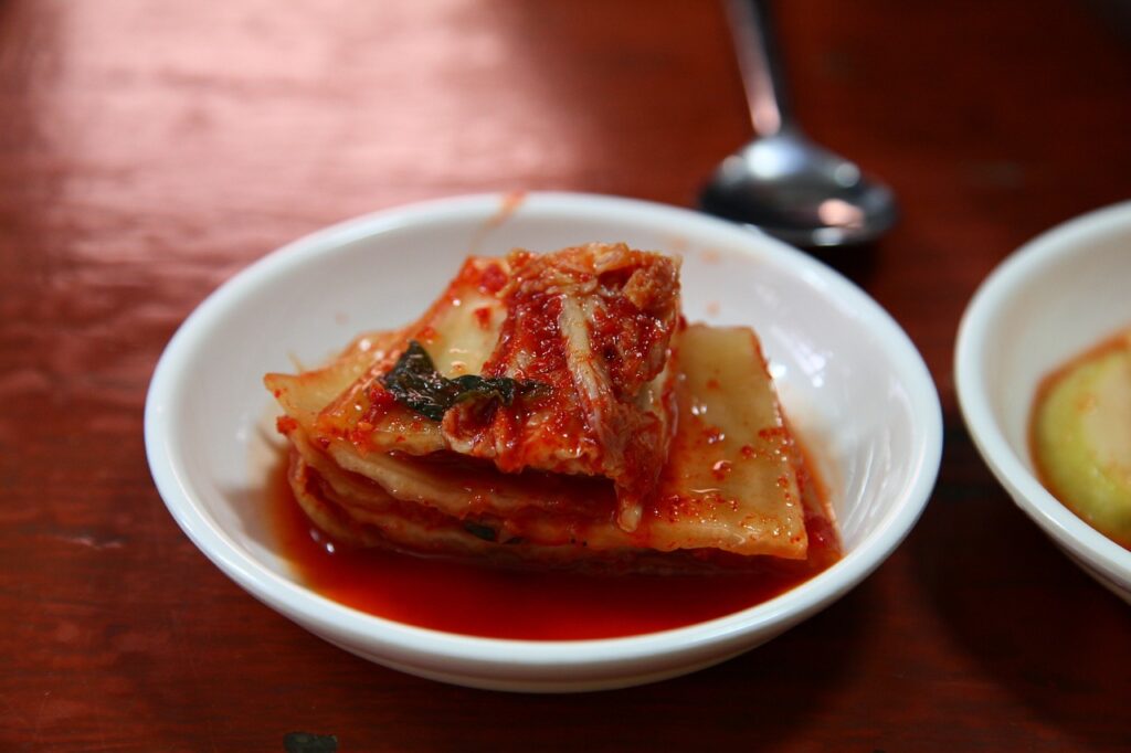 kimchi, spicy kimchi, side dish