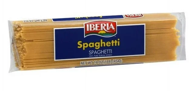 iberia spaguetti only two ingredients 